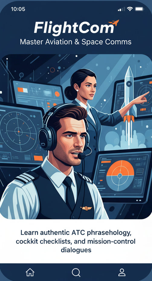 FlightCom screen 1